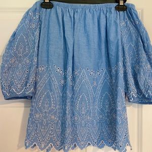 Off the shoulder blouse